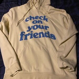 Peace Collective Check on Your Friends Hoodie